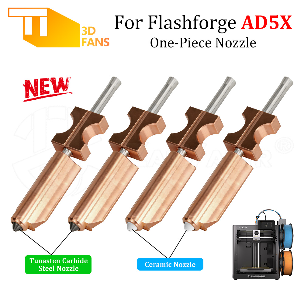 Nozzle Tungsten - Upgraded Bimetallic Tungsten Ceramic Nozzle Assembly