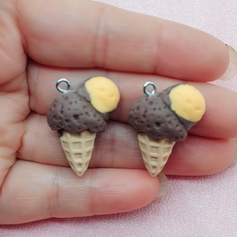 10pcs resin colored small fres - Resin 评论和价格