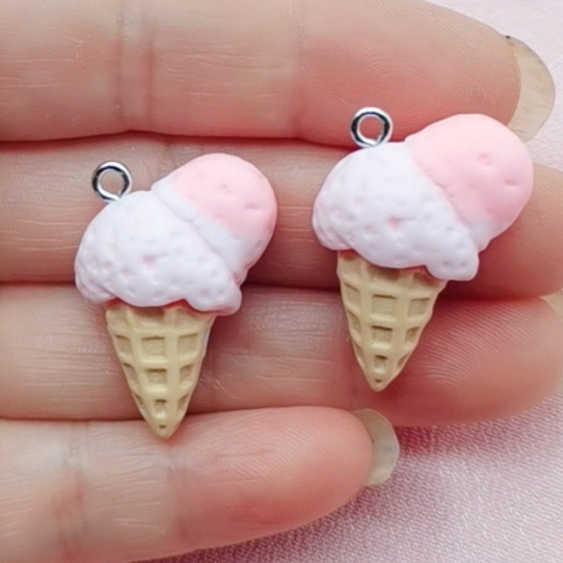 10pcs resin colored small fres - Resin 评论和价格