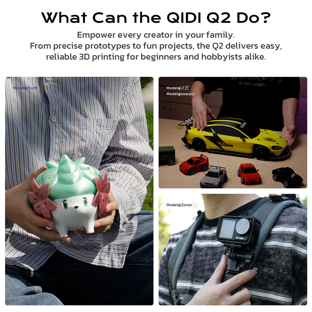 QIDI Q2 3D Printer – Precision - Enclosure 3D Printer 评论和价格