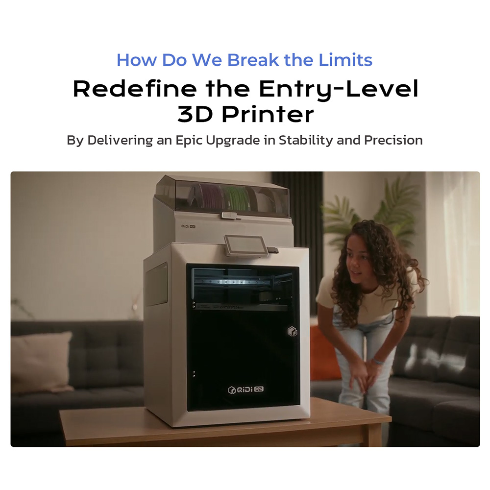 QIDI Q2 3D Printer – Precision - Enclosure 3D Printer 评论和价格
