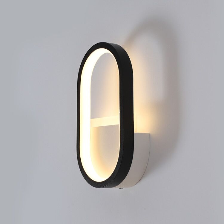 Modern Nordic LED Wall Lamp, M - Glass Bed 评论和价格