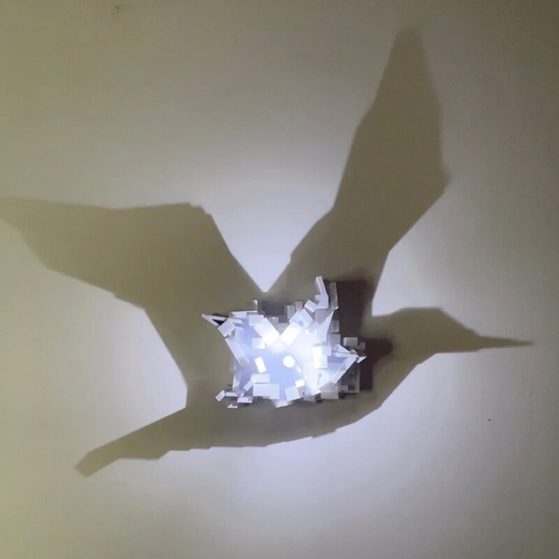 Dropshipping 3D Light Shadow N - Glass Bed 评论和价格