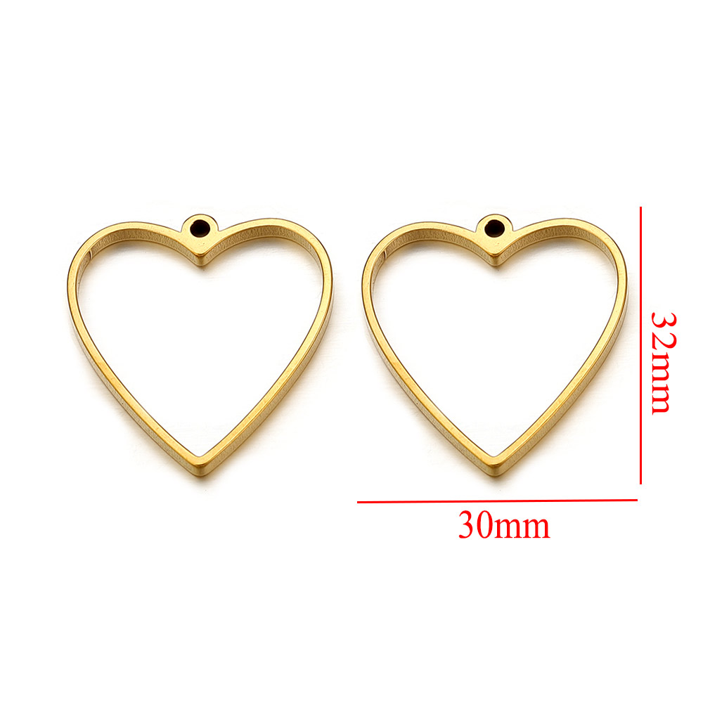 10pcs Stainless Steel Geometri - Uv Resin 评论和价格