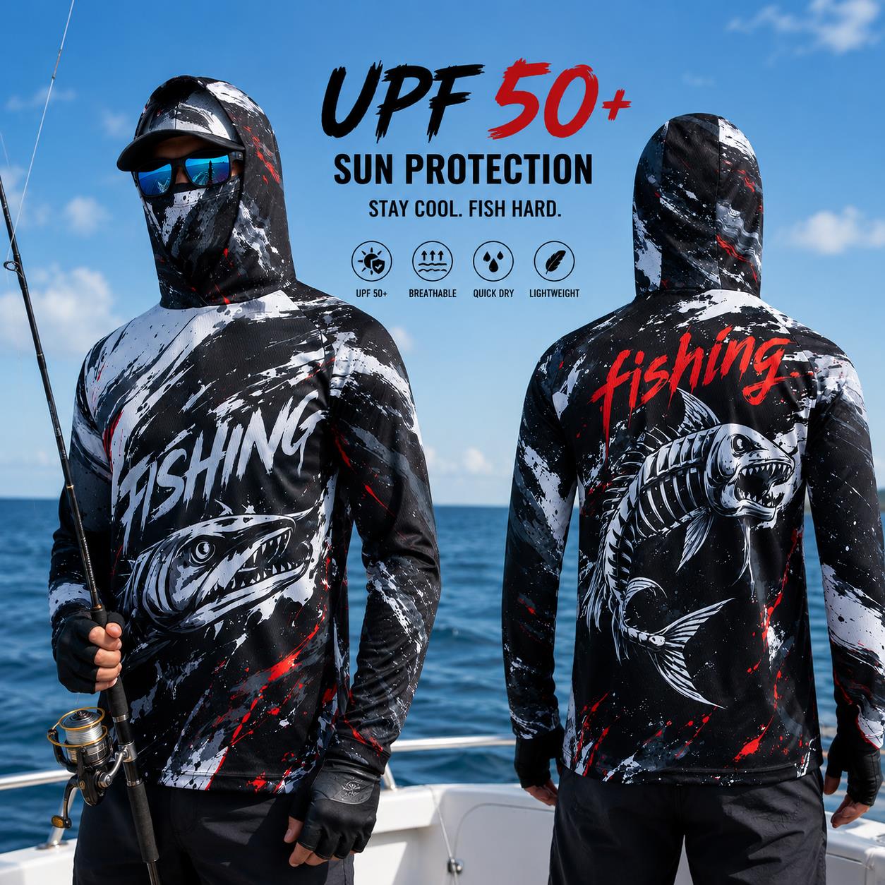 Quick Dry Breathable Men Fishi - Resin 评论和价格