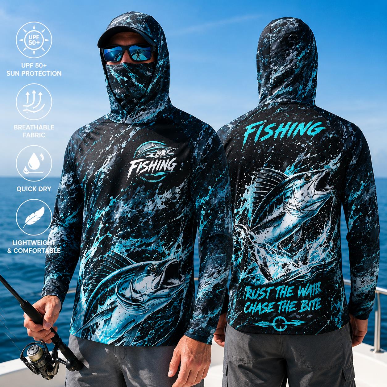 Quick Dry Breathable Men Fishi - Resin 评论和价格