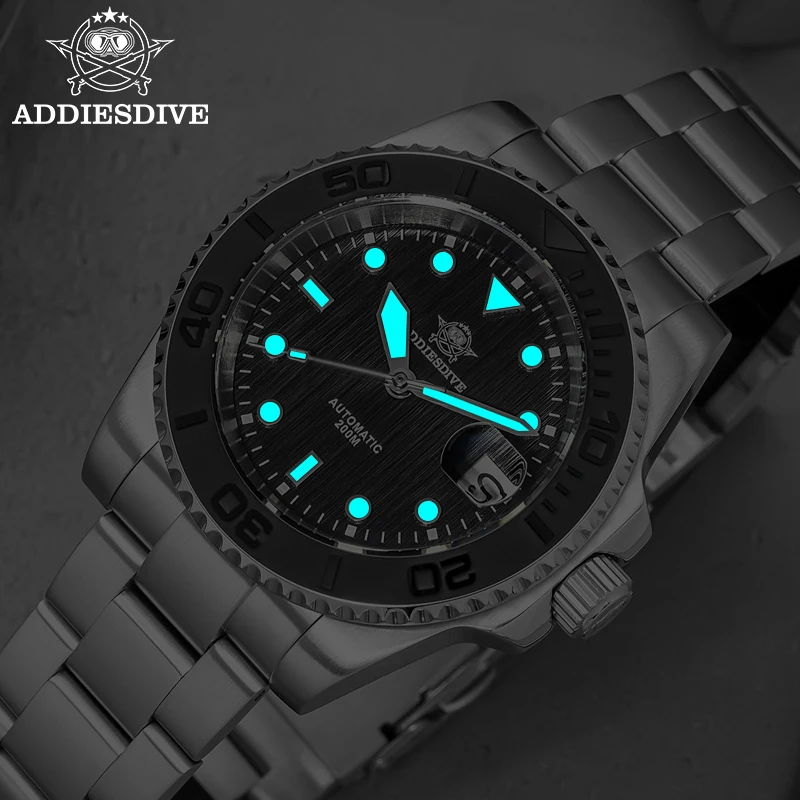 ADDIESDIVE AD2087 Men Watch Wa - Glass Bed 评论和价格