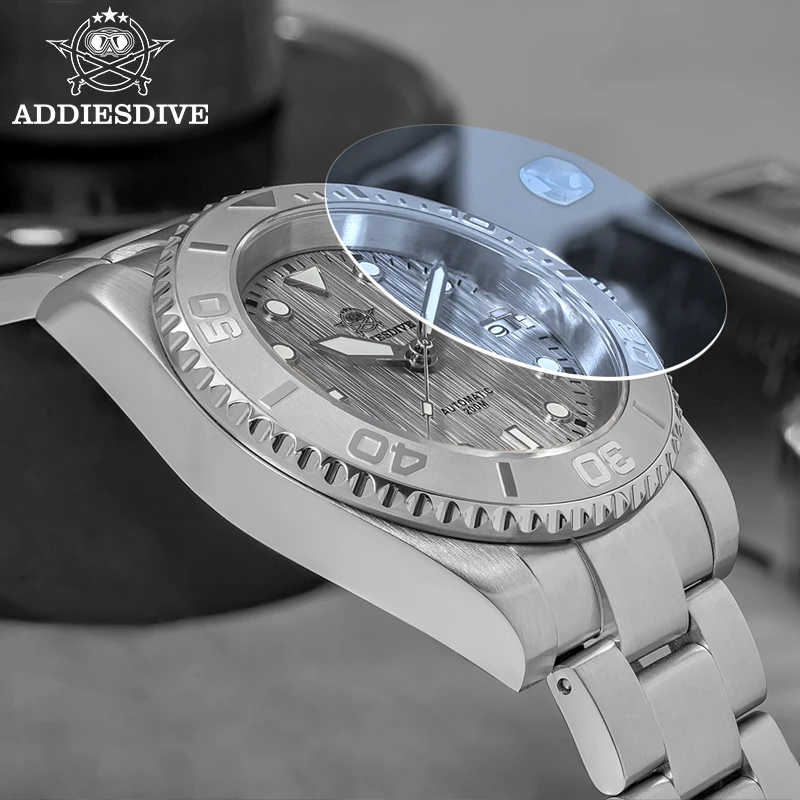 ADDIESDIVE AD2087 Men Watch Wa - Glass Bed 评论和价格