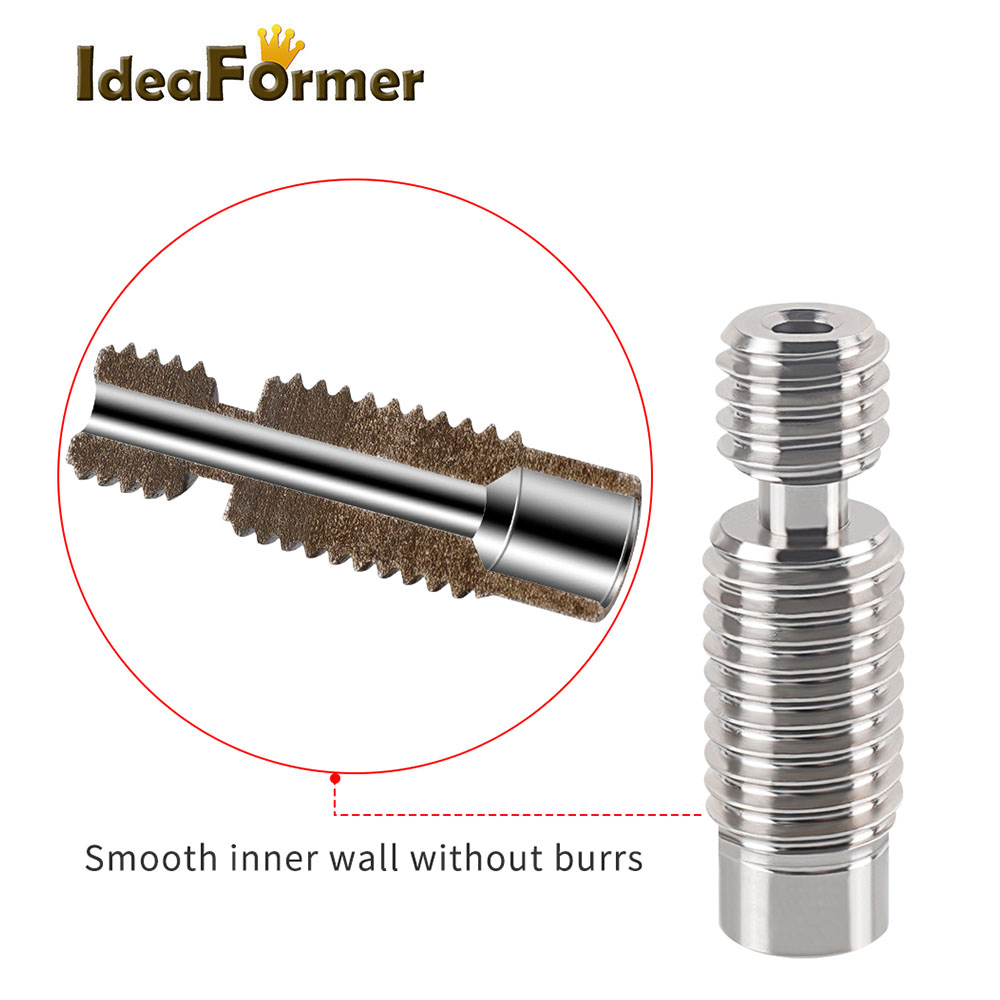 Throat M6 26mm For V6 Wade Sho - Direct Drive Extruder 评论和价格
