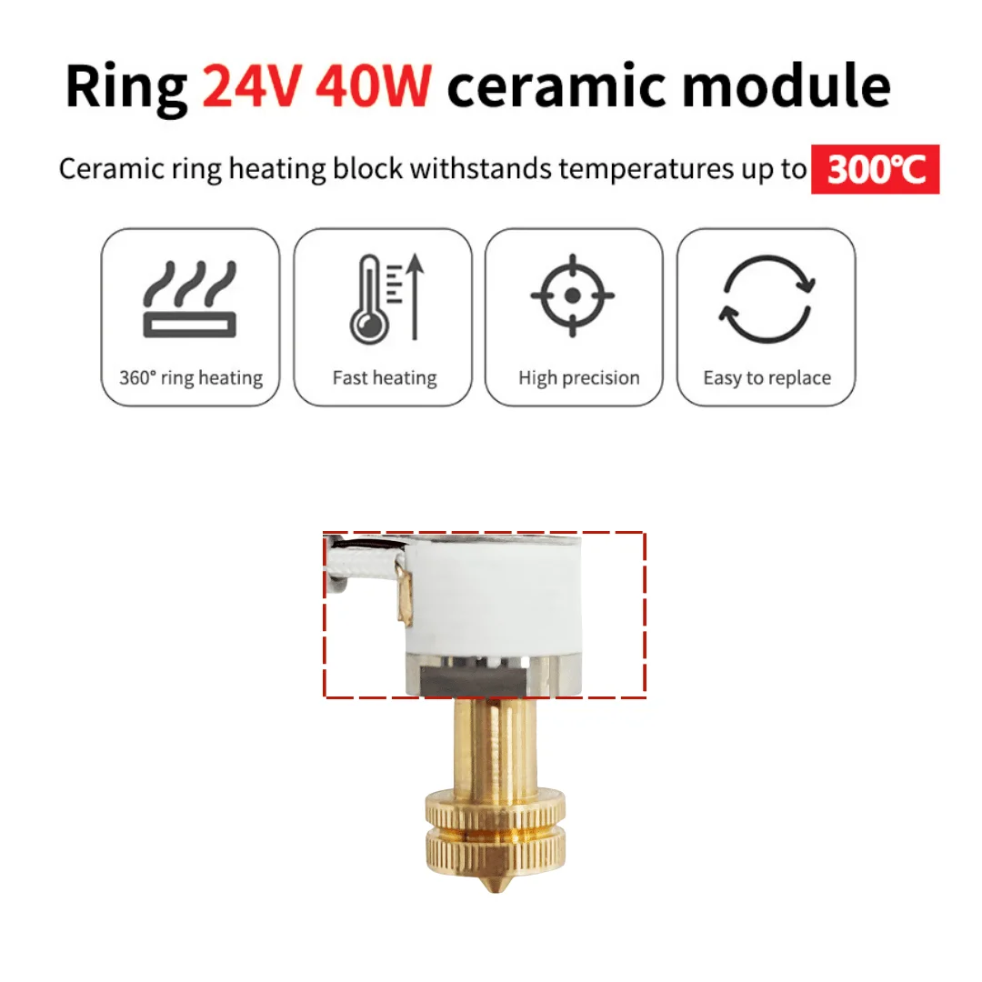 For E3D Revo Hotend Kit V6 Rad - Corexy 3D Printer Kit 评论和价格